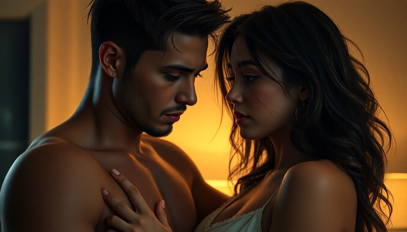 High-contrast, hyper-realistic NSFW ai generator scene showcasing intimate virtual characters with detailed facial expressions and vivid colors, designed for realistic visual engagement.